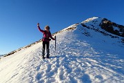 92 Bella Cima Vaccaro rivestita di neve e di sole !